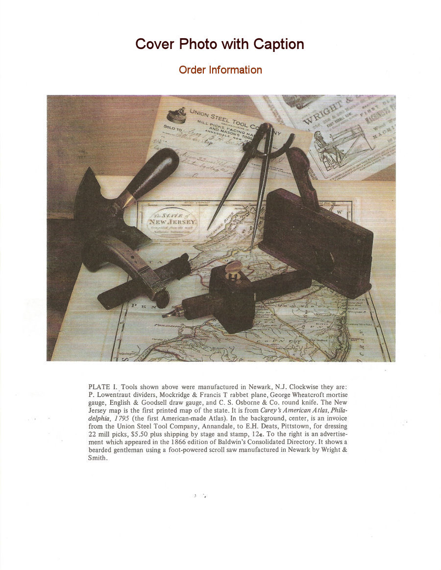 Early Tools of NJ
